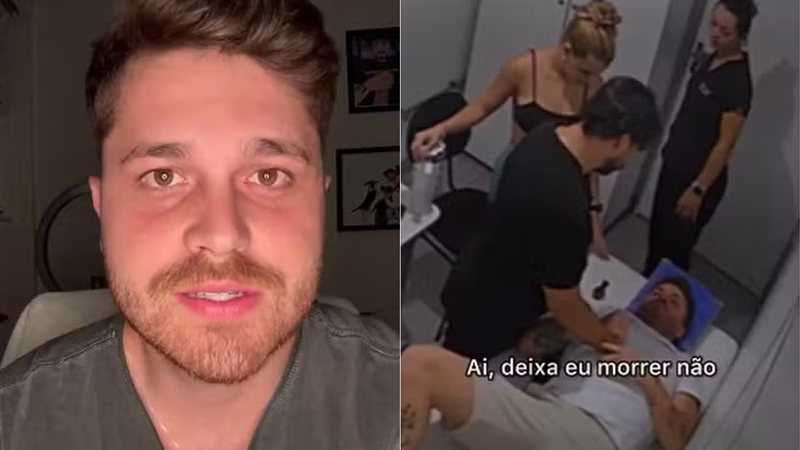 Gustavo Tubarão postou vídeo de ataque de pânico para falar sobre saúde mental - Foto: Reprodução/ Instagram@ogustavotubarao