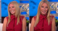 Gwyneth Paltrow durante o programa de Ellen DeGeneres - Foto: Reprodução / YouTube