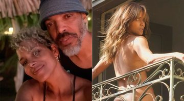 Halle Berry apareceu nua em foto publicada pelo namorado - Foto: Reprodução/ Instagram@vanhunt