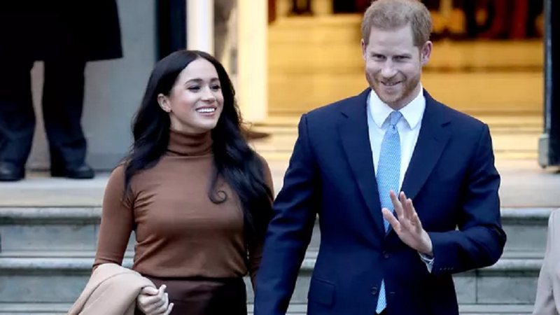 Príncipe Harry e a esposa, Meghan Markle - Reprodução/Instagram