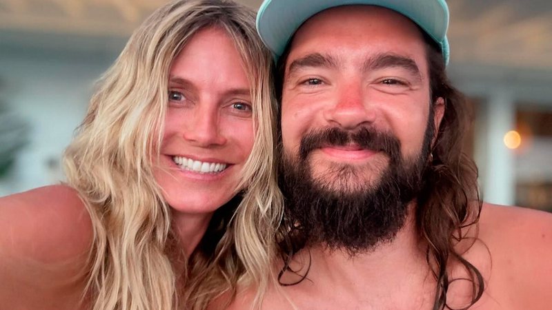 Heidi Klum posou de topless ao lado do marido, Tom Kaulitz - Foto: Reprodução/ @heidiklum