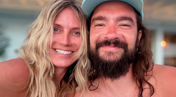 Heidi Klum posou de topless ao lado do marido, Tom Kaulitz - Foto: Reprodução/ Instagram@heidiklum