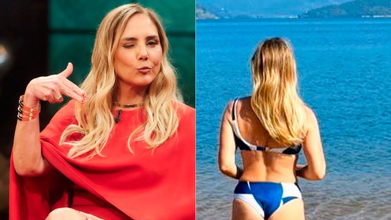 Heloisa Périssé recebeu elogios ao posar de biquíni na praia - Foto: Reprodução/ @heloisaperisse