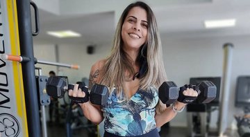 Herica Godoy passou a fazer exercícios para combater o sedentarismo - Foto: Reprodução / Instagram