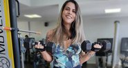 Herica Godoy passou a fazer exercícios para combater o sedentarismo - Foto: Reprodução / Instagram