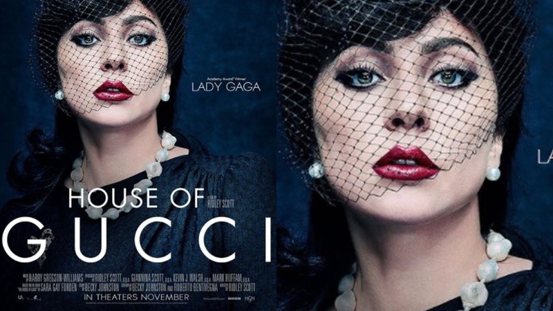 Lady Gaga divulga poster de seu próximo filme, House of Gucci - Foto: Reprodução / Instagram @ladygaga