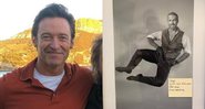 Hugh Jackman volta aos palcos com 'The Music Man' e ganha presente inusitado de Ryan Reynolds - Foto: Reprodução / Instagram