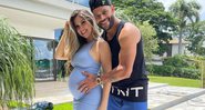 Hulk e Camila Ângelo estão esperando uma menina, que se chamará Zaya - Foto: Reprodução / Instagram @hulkparaiba