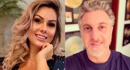 Iara Steffens contou que Luciano Huck teve roupas jogadas em lago - Foto: Reprodução/ Instagram@iarasteffens_oficial e @lucianohuck