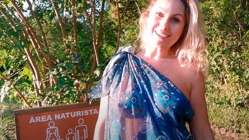 Iara Steffens é naturista e faz sucesso no OnlyFans - Foto: Reprodução / Instagram@iarasteffens_oficial