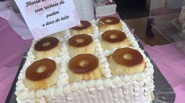 Imagem Confeiteira de Santa Rita do Passa Quatro, Chirlle Personal Chef viraliza com pedaços de bolo e vira sensação nas redes