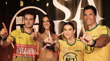 Imagem Sabrina Sato, Paolla Oliveira e Ricky Martin agitam Camarote Nº1 em noite de famosos na Sapucaí