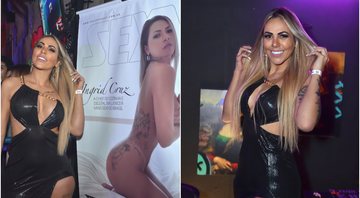 Ingrid Cruz comemorou o seu ensaio para a revista Sexy - Foto: J. Domingos / Edu Graboski / Divulgação