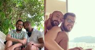 Irandhir e Roberto comemoram mais um ano juntos - Reprodução/Instagram