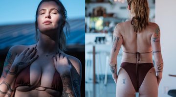 Modelo compartilhou imagens sem usar qualquer tipo de filtro, mostrando seu corpo real - Reprodução/Instagram/@irelandbasingerbaldwin