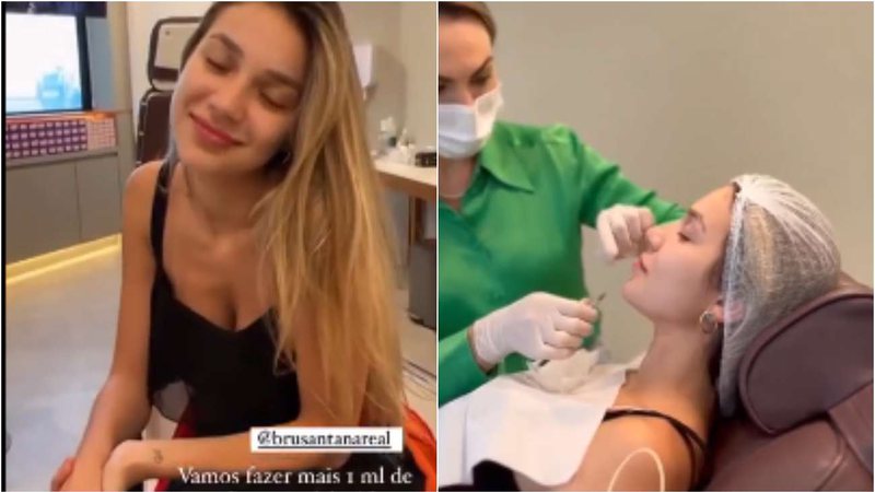 Bruna Santana, irmã de Luan Santana, fez procedimentos estéticos - Foto: Reprodução / Instagram