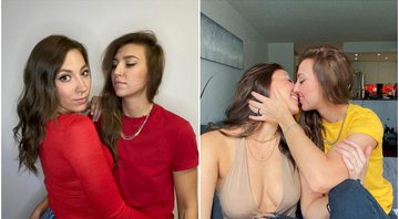 Namoradas descobriram que, na verdade, podem ser irmãs - Foto: Reprodução / Instagram