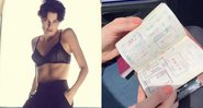 Isabeli Fontana mostrou os documentos em seu Instagram - Foto: Reprodução / Instagram