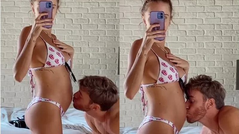 Isabella Scherer está grávida do modelo Rodrigo Calazans - Foto: Reprodução / Instagram