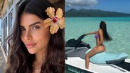 Isabella Arantes mostrou novas fotos da lua de mel com Gabriel Medina