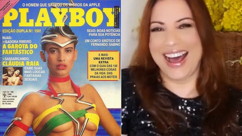 Isadora Ribeiro revelou curiosidades de seus ensaio para a Playboy e Sexy - Foto: Divulgação e Reprodução/ Instagram