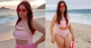 Isadora Ribeiro posou de biquíni e recebeu elogios na web - Foto: Reprodução/ Instagram@isadoraribeirooficial