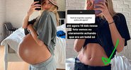 Isa Scherer contou que ganhou 18 quilos na gestação e que pretende agendar parto - Foto: Reprodução/ Instagram@isascherer
