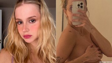 Isa Scherer exibiu a barriga de grávida em foto