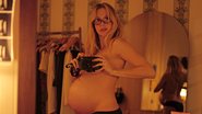 Isa Scherer exibiu a barriga de grávida e impressionou seguidores
