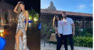 Casal mostrou as comodidades que incluíam um quarto grande com jacuzzi na varanda - Reprodução/Instagram