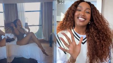 Iza ostentou corpão diante do espelho em vídeo