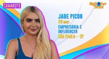 Jade Picon está no BBB 22 - Foto: Reprodução / Globo