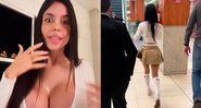 Jaiane Lima contou que foi expulsa de shopping por conta de decote - Foto: Reprodução/ Instagram@jaianelimma