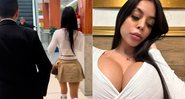 Jaiane Lima contou que foi expulsa de shopping por causa do decote - Foto: Reprodução/ Instagram@jaianelimma