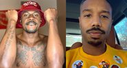 Jamar expôs suposto affair com astro de 'Creed' e 'Pantera Negra' após ele ter revelado namoro com modelo - Reprodução/Instagram