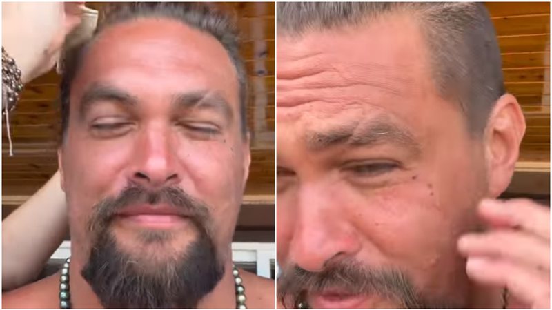 Imagem Jason Momoa surpreende fãs ao cortar o cabelo em apoio a causa ambiental