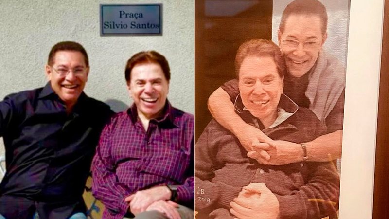 Jassa publicou fotos raras da amizade com Silvio Santos - Foto: Reprodução/ @jassajj