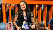 Jéssica Macedo marcou presença na 28ª Bienal Internacional do Livro - Foto: Divulgação