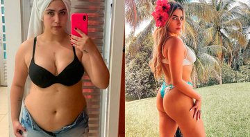 Jéssica Costa contou que emagreceu 30 quilos após mudar alimentação - Foto: Reprodução/ Instagram@jessicabeatrizcosta