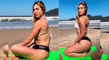 Ex-BBB Jéssica Mueller mostrou a diferença entre foto posada e não posada - Foto: Reprodução/ Instagram@eujessicamueller