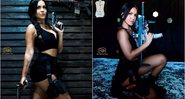 Jhuly Ketlyn se veste de Lara Croft em novo ensaio - Foto: Reprodução/Instagram