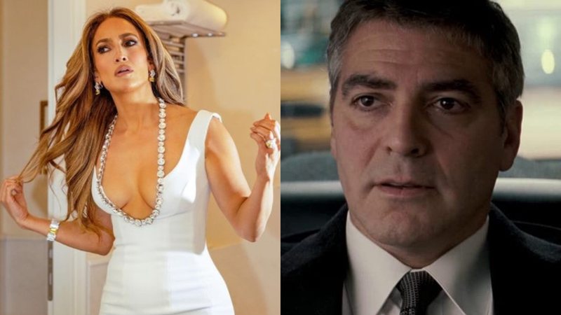 Jennifer Lopez e George Clooney trabalharam juntos em Irresistível Paixão - Foto: Reprodução / Instagram @jlo / IMDb
