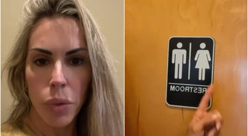 Joana Prado levanta polêmica ao questionar banheiros unissex nos Estados Unidos - Foto: Reprodução / Instagram