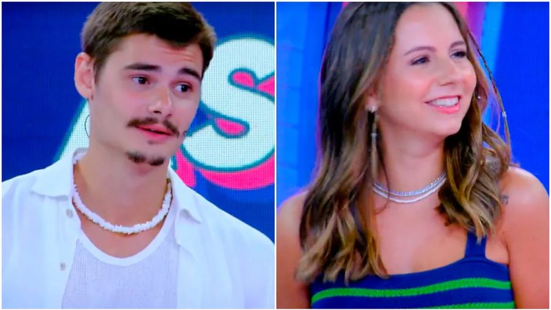 João Assunção e a namorada, a estudante Giovanna Vieira - Foto: Reprodução / Globo