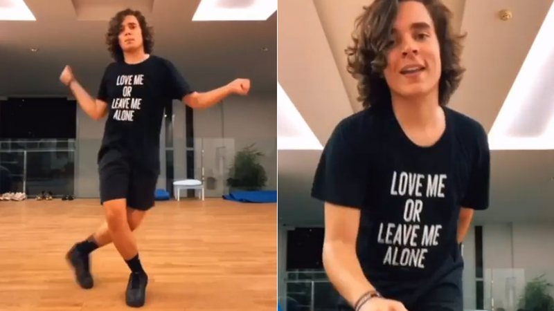 João Figueiredo foi criticado por dançar e resolveu se manifestar na web - Foto: Reprodução/ Instagram