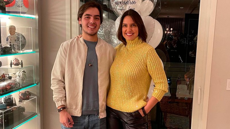 João Guilherme ganhou homenagem da mãe em seu aniversário de 18 anos - Foto: Reprodução/ Instagram@lucard