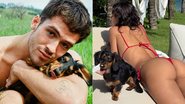 João Guilherme falou sobre a divisão dos cachorros que adotou com Bruna Marquezine