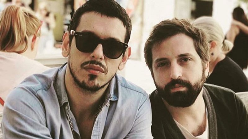 João Vicente de Castro ao lado de Gregório Duvivier: os dois são amigos de longa data - Reprodução/Instagram