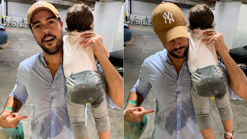 Joaquim Lopes mostrou acidente de percurso com a filha - Foto: Reprodução/ Instagram@joaquimlopesoficial