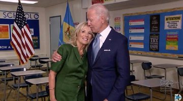 Jill e Joe Biden: unidos desde 1977, o casal agora controlará a Casa Branca - Reprodução